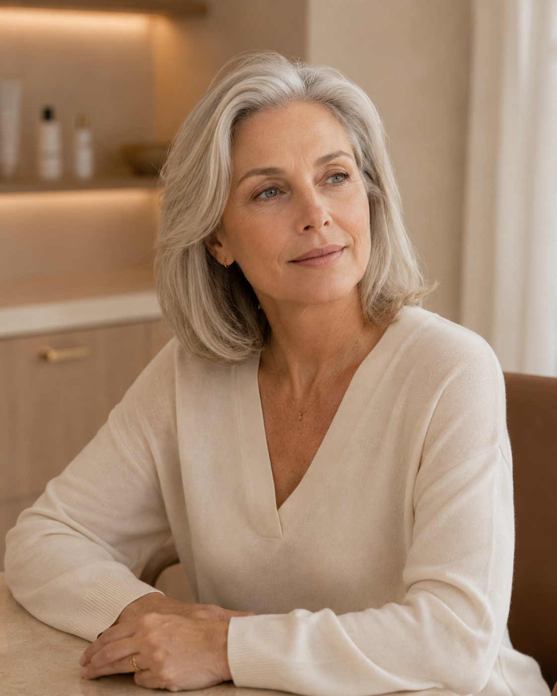 Portrait representing HEMERA's approach to long-term skin longevity